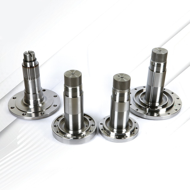 Industrial heavy-duty flange shafts for machinery