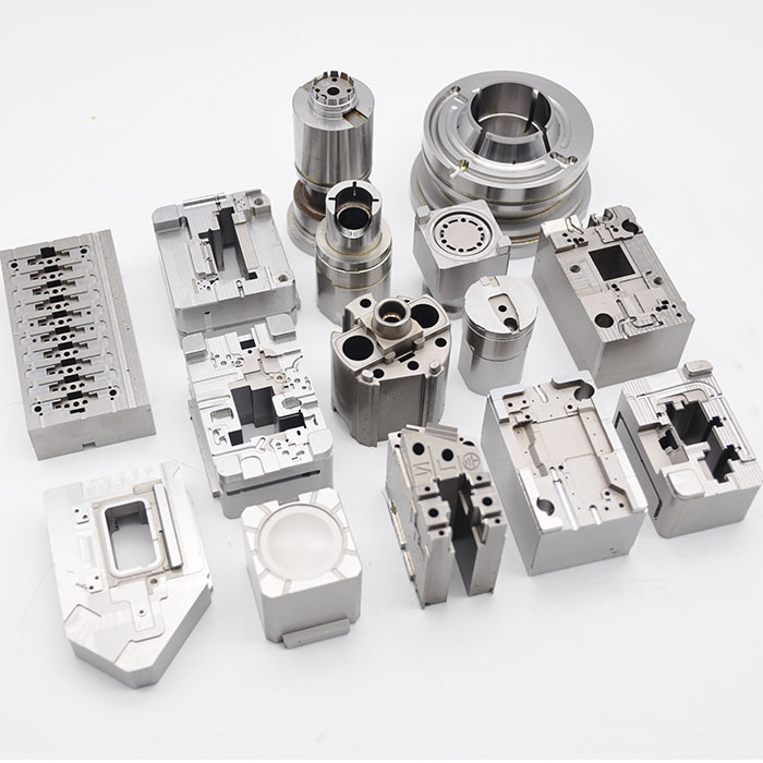 Precision mold parts including cores, cavities, inserts, sliders and other tooling components