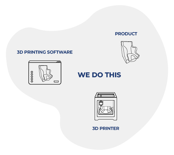 3D Printing Illustration