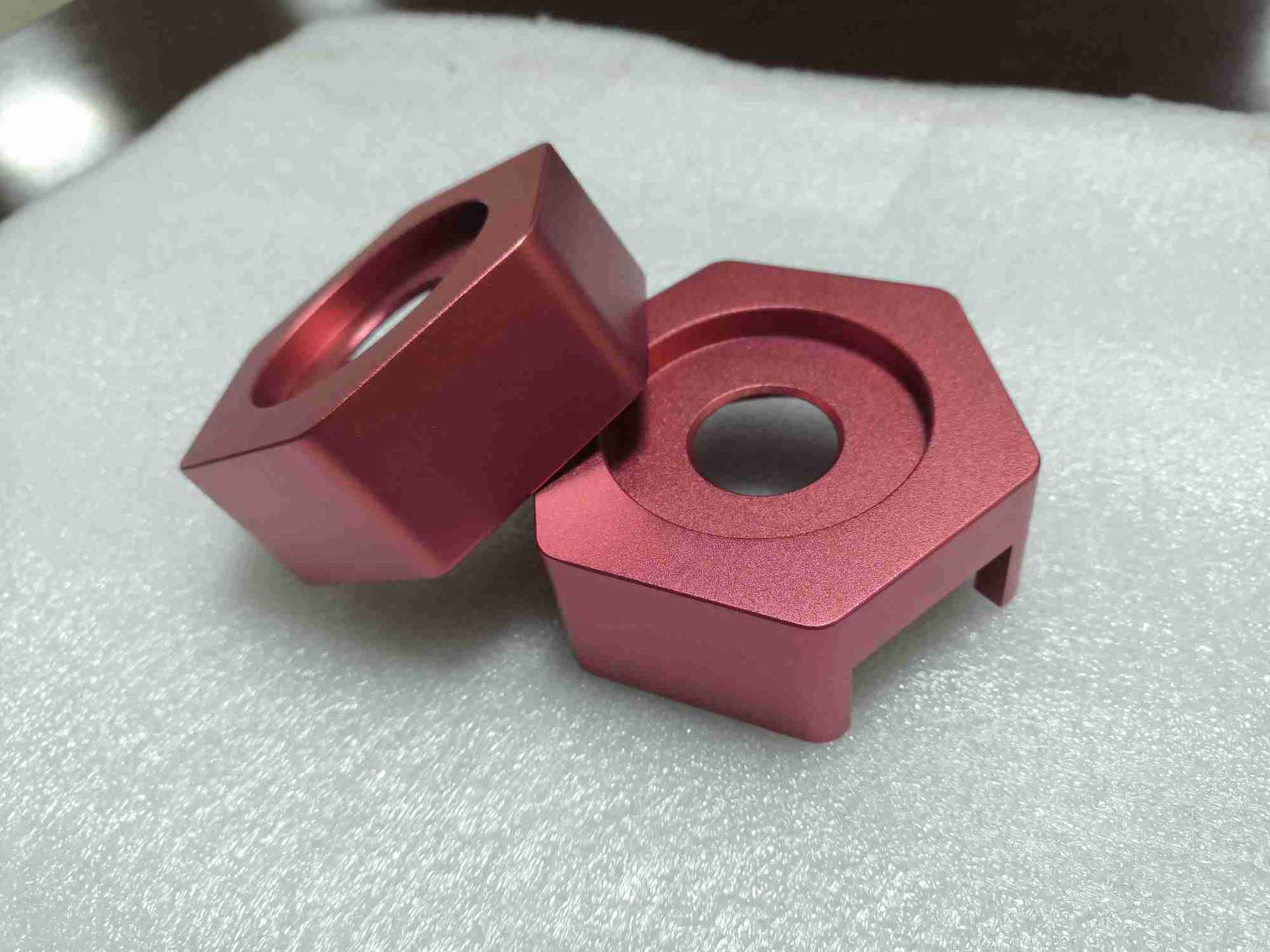 CNC Machined Part Sandblasting and Oxidation Treatment